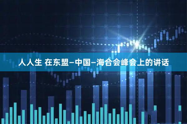 人人生 在东盟—中国—海合会峰会上的讲话